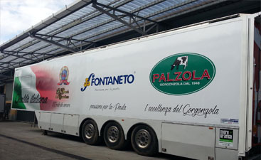 Wrapping camion Fontaneto Palzola