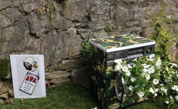 Wrapping Lavatrice camo