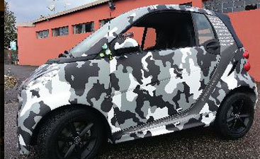 Wrapping smart camo